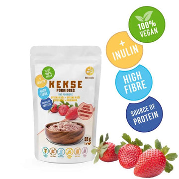 KEKSE Ovesná kaše Jahoda 55g