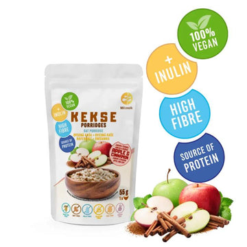KEKSE Ovesná kaše Jablko+Skořice 55g