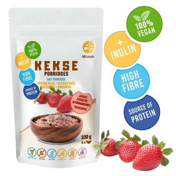 KEKSE Ovesná kaše Jahoda 330g