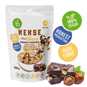 KEKSE Müsli Čokoláda+Lískovce 300g