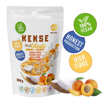 KEKSE Müsli Meruňka+Kokos 300g