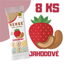 KEKSE Jahodové oplatky 8 ks