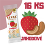 KEKSE Jahodové oplatky 16 ks