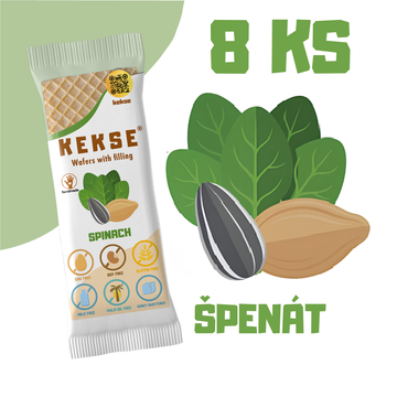 KEKSE Špenátové oplatky 8 ks