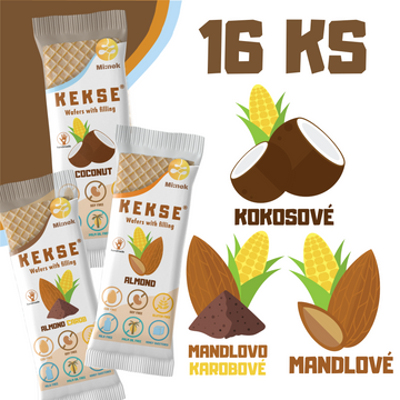 KEKSE MIX oplatků 16 ks