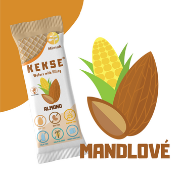 KEKSE Mandlové oplatky