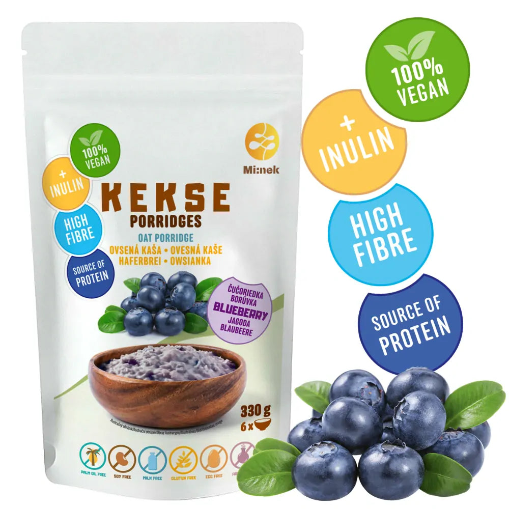 KEKSE Ovesná kaše Borůvka 330g