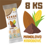 KEKSE Mandlově karobové oplatky 8 ks