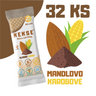 KEKSE Mandlově karobové oplatky 32 ks