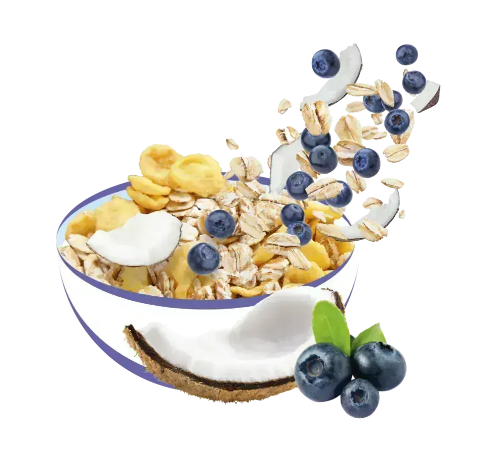 KEKSE Müsli Borůvka+Kokos 300g