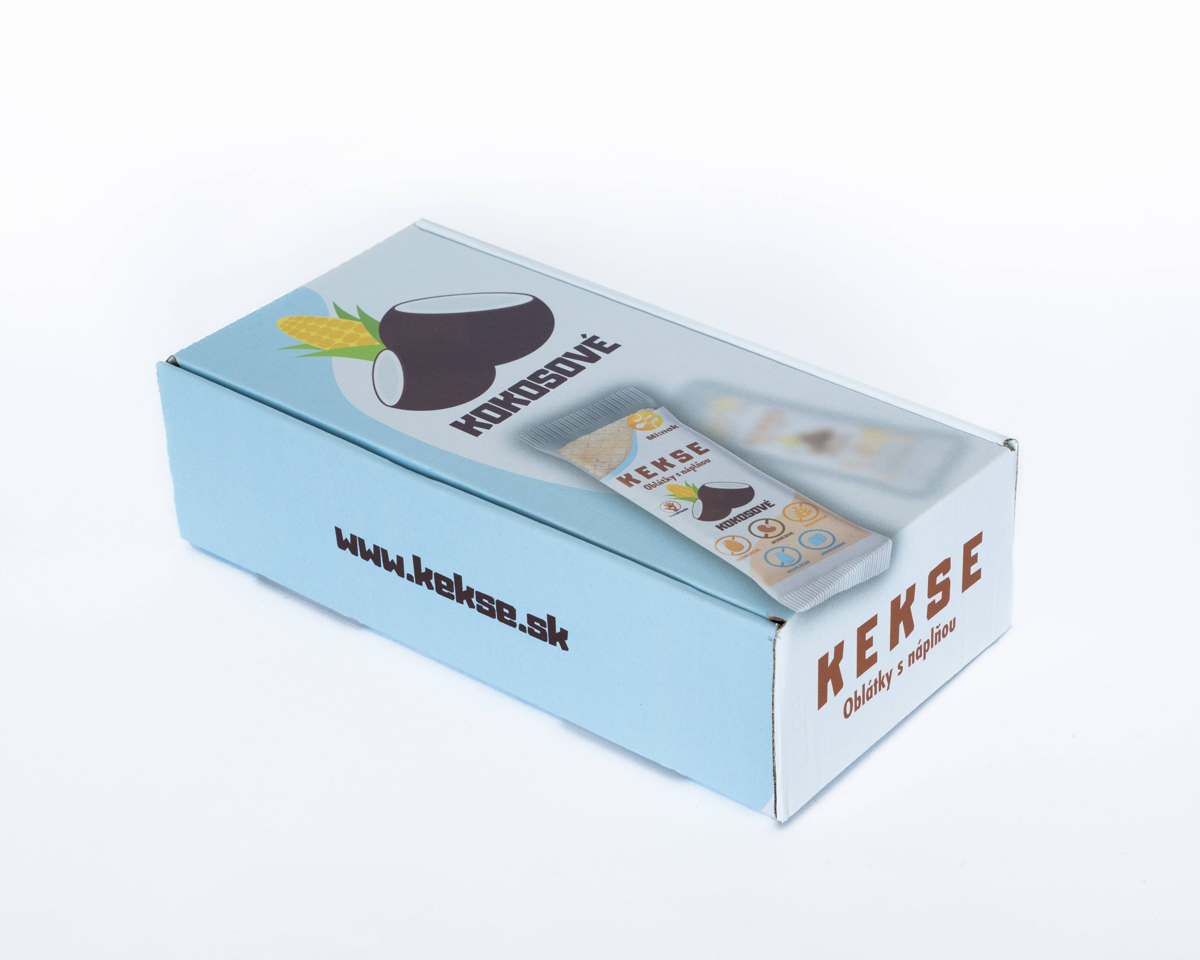 KEKSE Kokosové oplatky 16 ks
